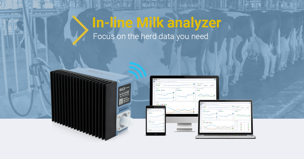 In-line milk analyzer | Brolis HerdLine
